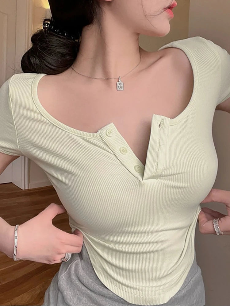 T-shirt Short Sleeve Crop Top